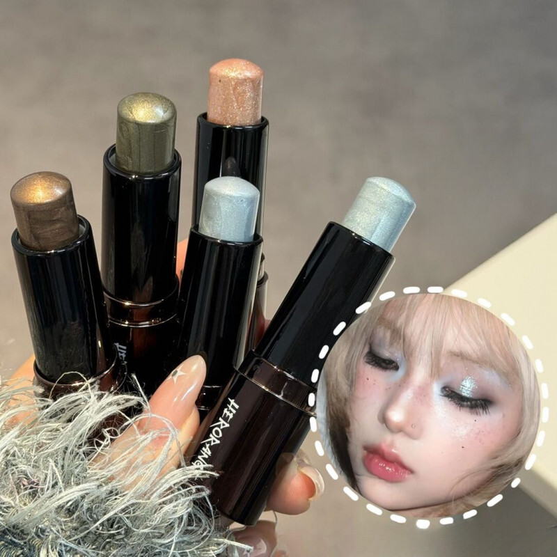 新款*HERORANGE Eyeshadow Stick Fine Shimmer Diamond Glitter Eyeshadow Highlighter Stick