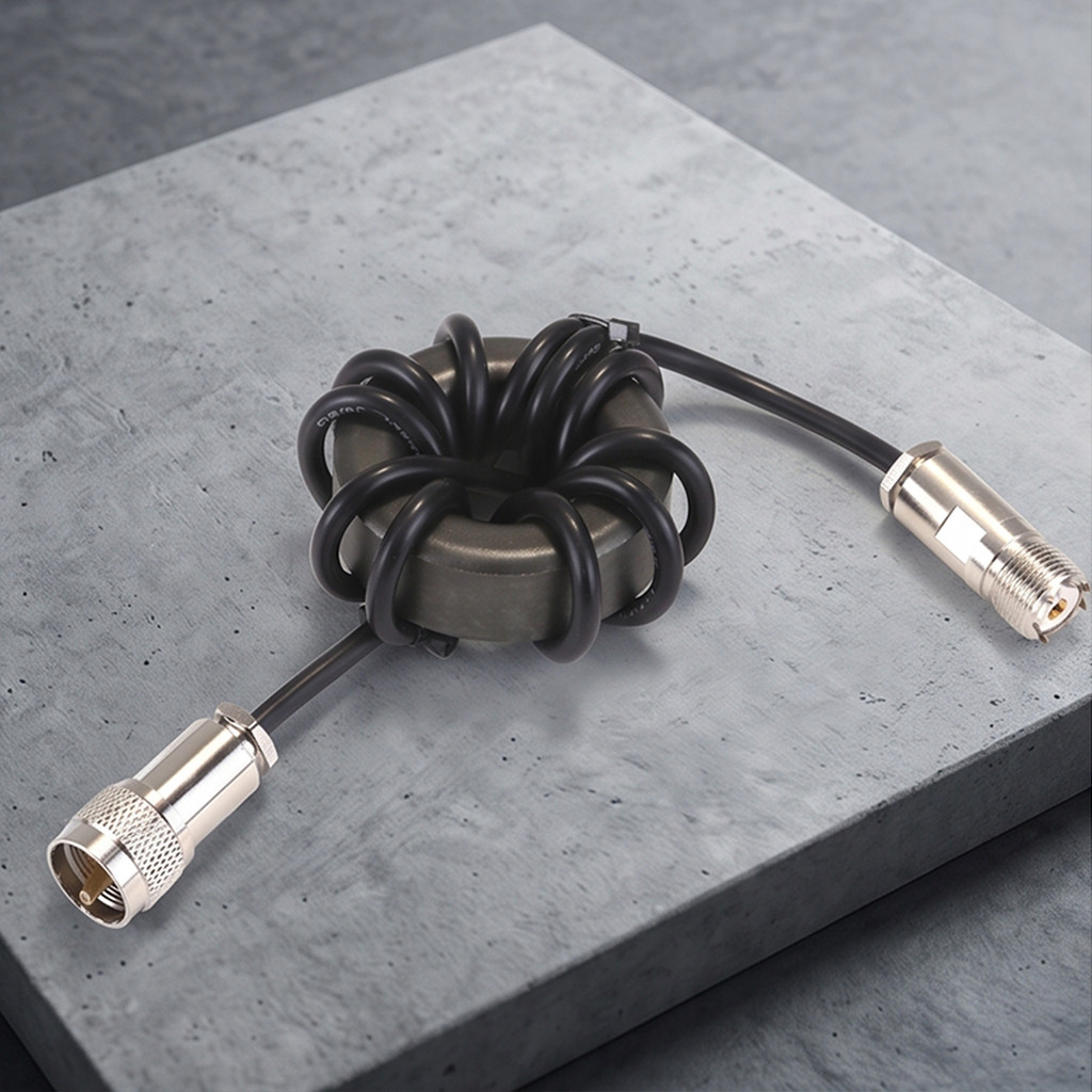 [Julia1.th] วิทยุ HF การทดสอบ Choke Coil สําหรับ Shortwave พร้อม NiZn Ferrite Core High Power Balun 