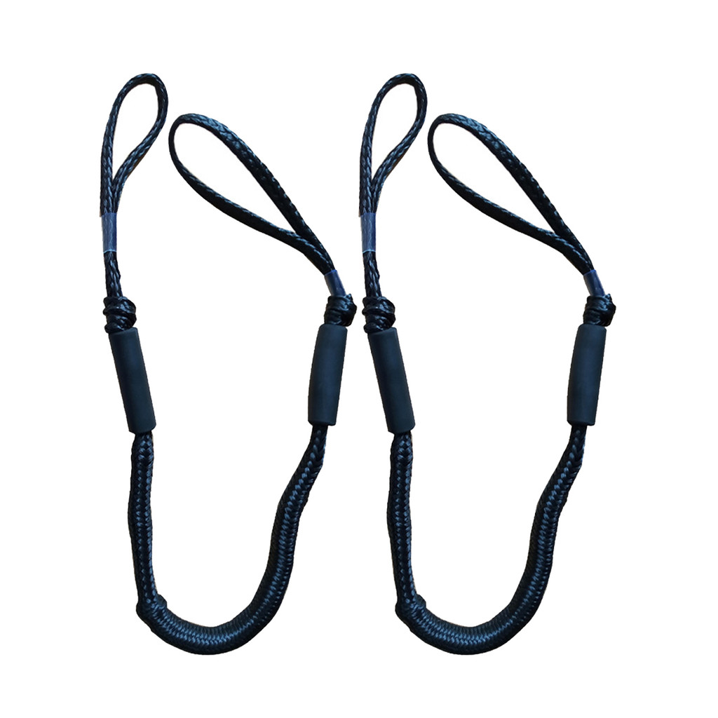 Elastic Boat Dock Line, Stretch Mooring Rope สําหรับ Jet Ski Kayak PWC Boat Docking
