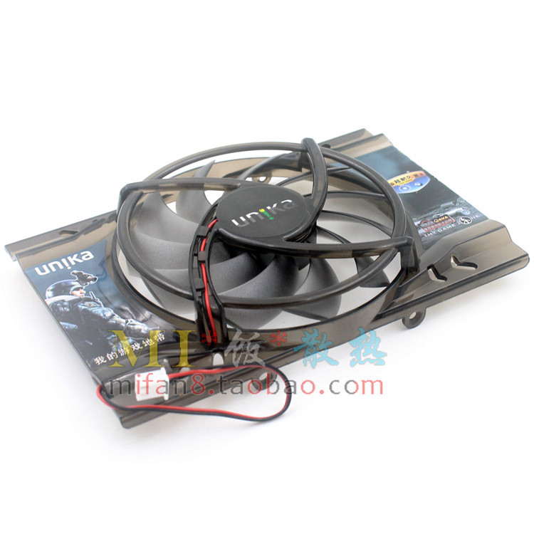[หม้อน้ําขายร้อน] พัดลมการ์ดกราฟิกแบบ Dual Sensitive 9800GT GTS250 GTS450 HD5750 HD5770 HD6750 HD478
