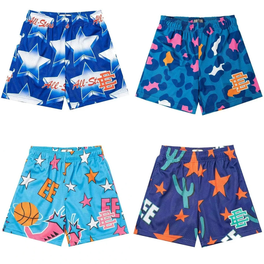 Eric Emanuel EE Basic Shorts กางเกงขาสั้นสําหรับผู้ชายและผู้หญิง ออกแบบมาสําหรับเล่นกีฬาและออกกําลัง