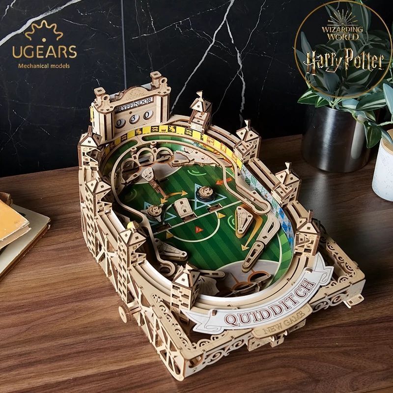 ยูเครน ugears Harry Potter Quidditch ปริศนาไม้เครื่องประดับตกแต่งธุรกิจชายของขวัญวันเกิดหญิง L