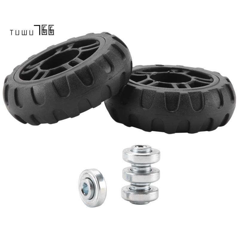 [tuwu766]Suitcase ล้อ 1 คู่กระเป๋าเดินทางเปลี่ยนอะไหล่ล้อเพลา Deluxe Repair Deluxe Repair Deluxe เคร