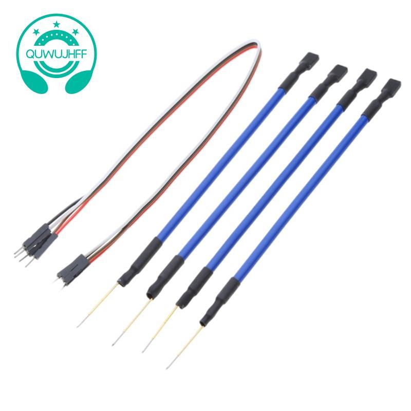 (quwujhff) LED BDM กรอบเปลี่ยน Pin 4 ชิ้น/เซ็ต Probes ปากกาการเขียนโปรแกรมเครื่องมือสําหรับ KESS/KTA