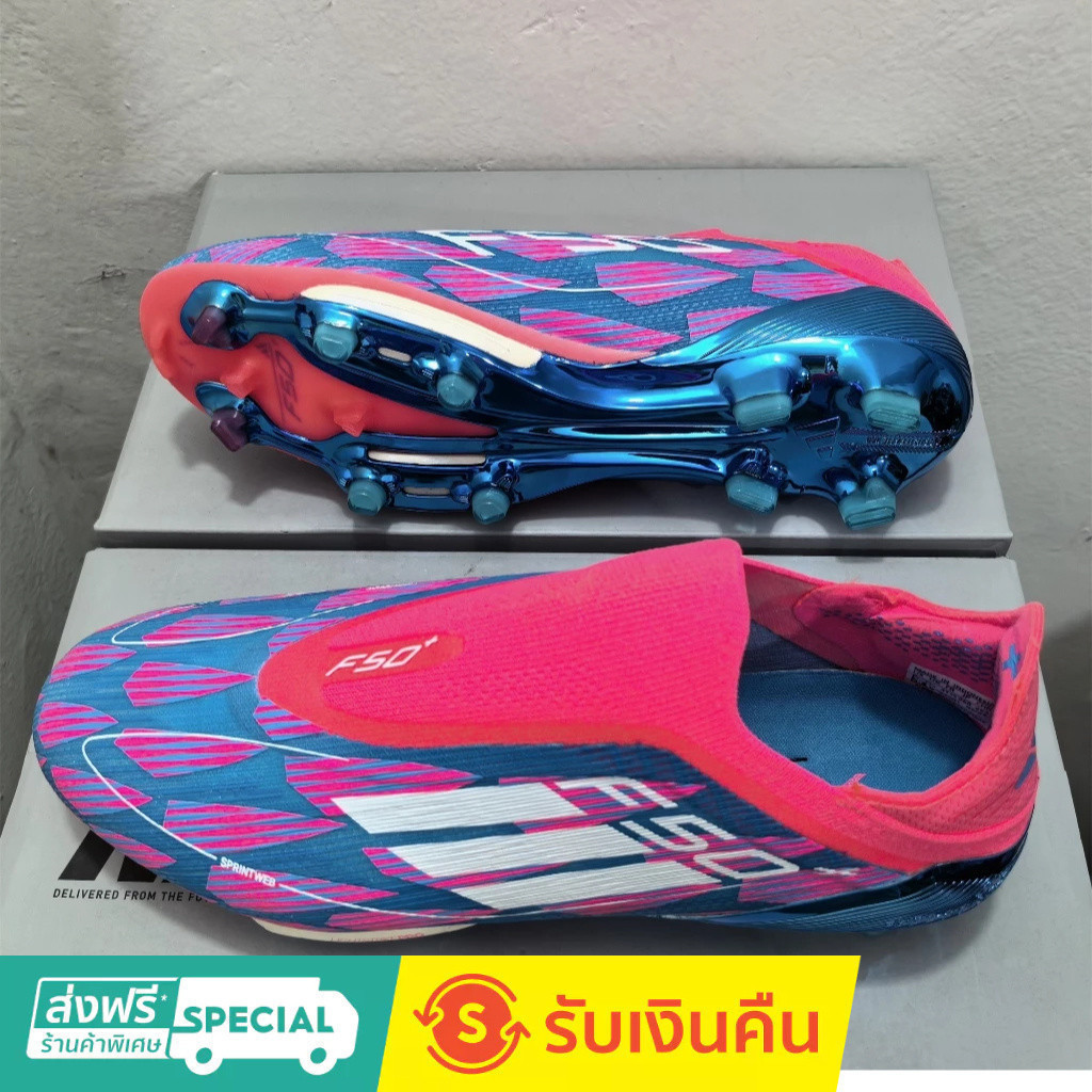 F50 Lightstrike Pro Elite FG รองเท้าฟุตบอลสําหรับเด็กและผู้ใหญ่ กันลื่น และกันน้ํา