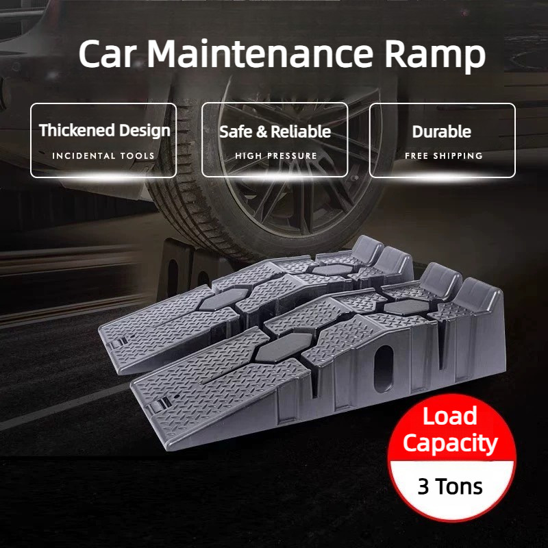 หนารถบริการลาด Auto Maintenance Support Ramp เครื่องมือซ่อมรถยนต์สําหรับเปลี่ยนน้ํามัน