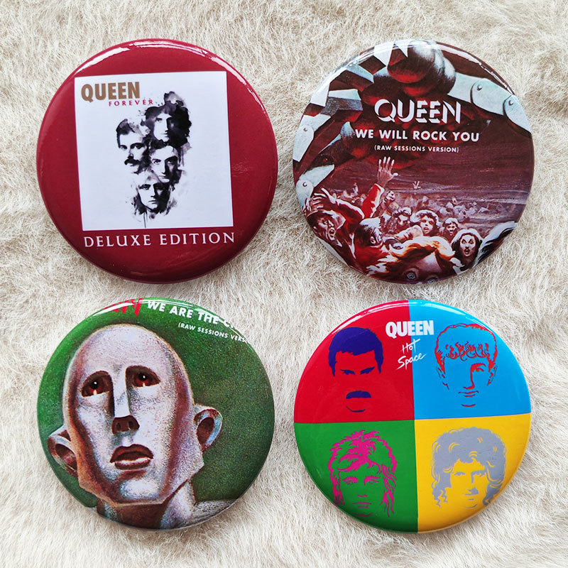 Bohemian Rhapsody Queen Band Queen Freddie Mokriadan Lambert Badge