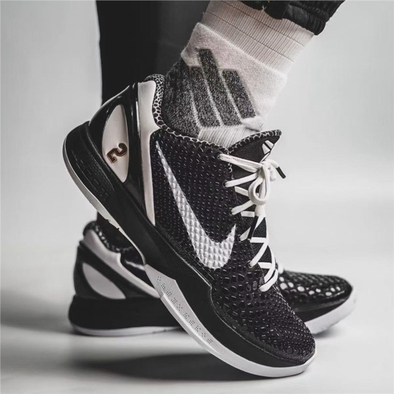 [ทําลาย] Kobe 6th Generation รองเท้าบาสเก็ตบอล Green Hornet Kobe6 Air Cushion Carbon Board Real Comb