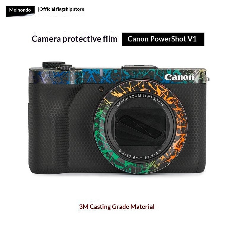 สติ๊กเกอร์กันรอยหน้าจอ 3M สําหรับกล้อง Canon PowerShot V1