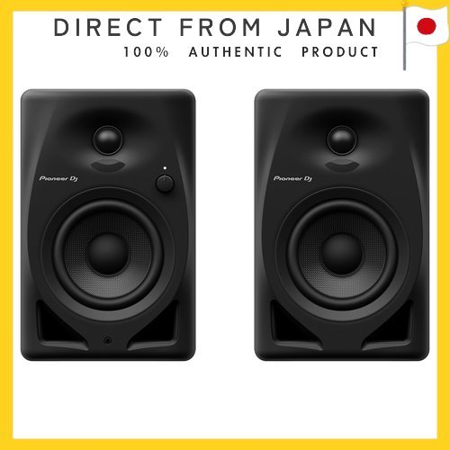 [Authentic / Direct from Japan] ลำโพงมอนิเตอร์แบบแอคทีฟ 2 ทาง จาก Pioneer DJ รุ่น DM-40D (สีดำ)