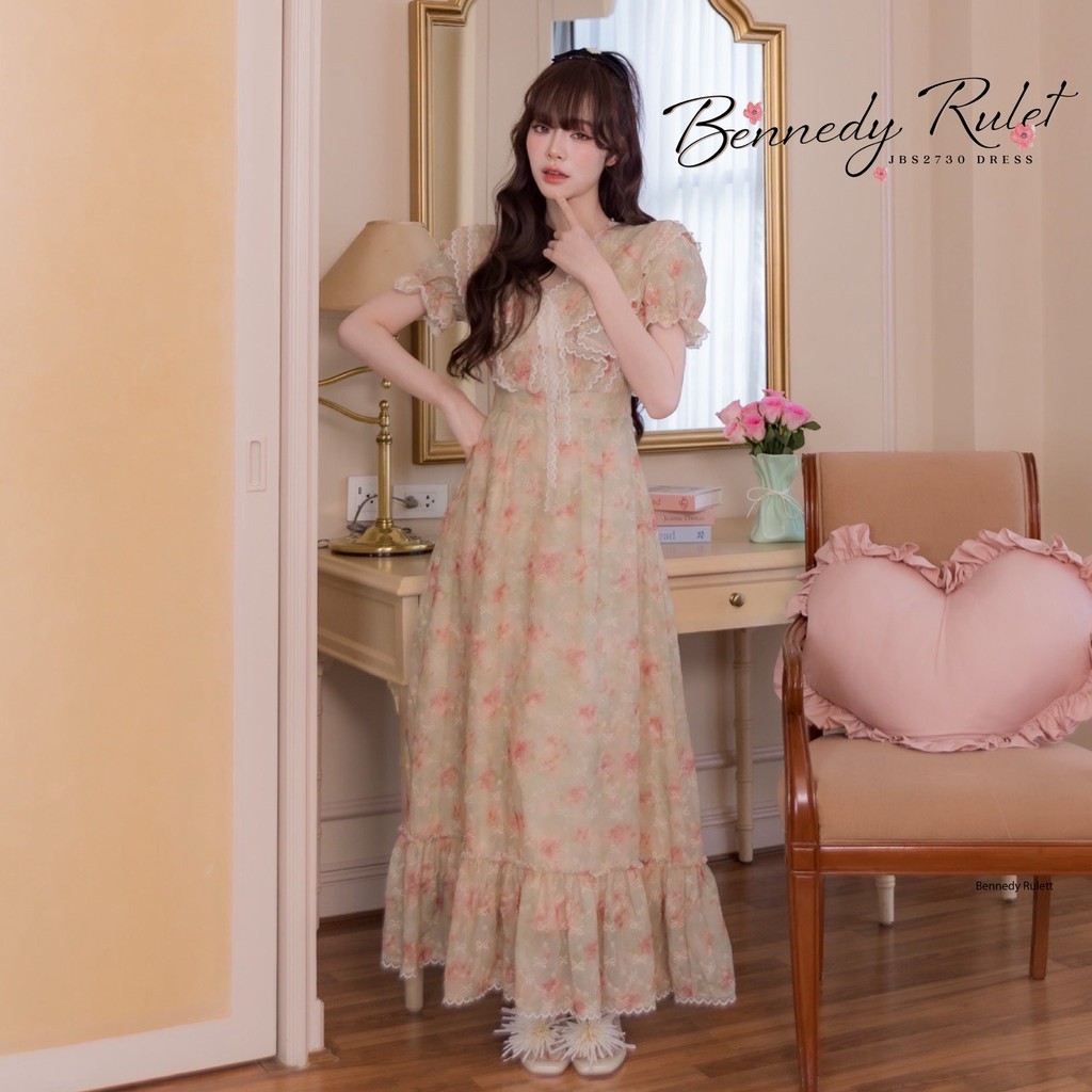 #JBS2730 Bennedy Rulet Dress Joobs studio