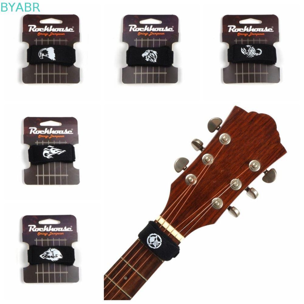 BYABR Fret Wrap Guitar, Noise ติดตั้งง่ายกีตาร์ Beam Tape, Guitar Fret Wrap Wrap Wrap Noise Damper ป