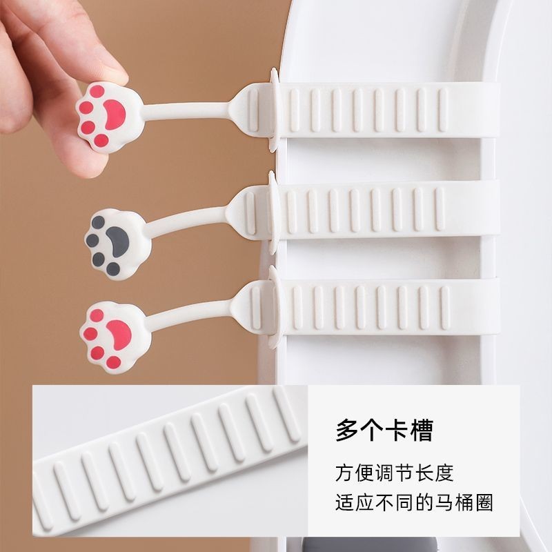 Cat Claw ฝาชักโครกLifter Anti-สกปรกLifterจับซิลิโคนฝาชักโครกแหวนLifterห้องน้ําLifter Lifter Handyเคร