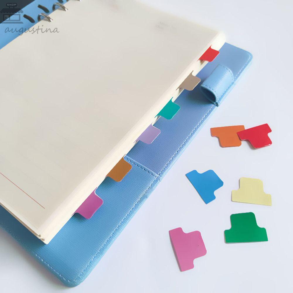 AUGUSTINA Index Tab Flags Writable 120pcs Planner Notebook Office Stationingable Book Face Markers