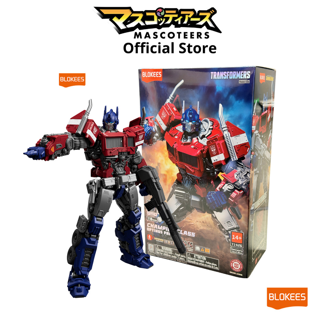 Blokees Figures - Transformers 71426 - Classic Class 26 - BB - Optimus Prime (Model Kit-Luminous Eyes) ของแท้ 100%
