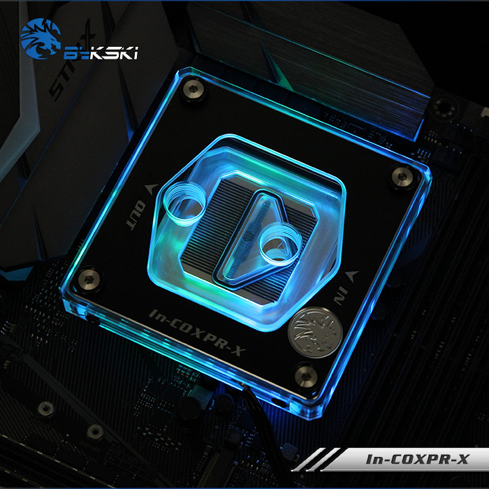 Bykski In-COXPR-X CPU Water Block 1150 1151 1155 1156/299 X299