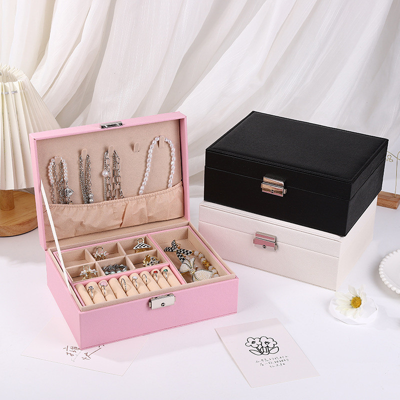 กล่องเครื่องประดับสําหรับเดินทางขนาดเล็กสําหรับผู้หญิง - Mini Jewellery Organizer