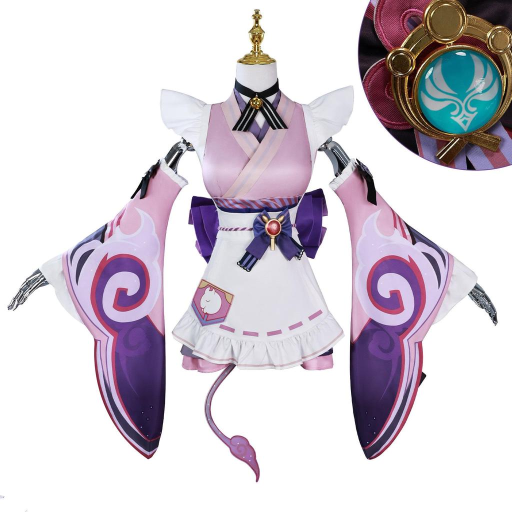 Dreaming of Mizuki คอสเพลย์ชุด Genshin Impact Nata Fu Meng Ruo Wei Dreaming of Mizuki คอสเพลย์