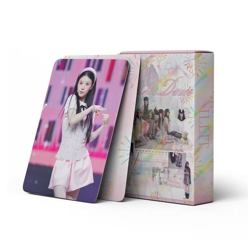สินค้าใหม่ 55 ILLIT ILLIT Photocard อัลบั้มใหม่ Star KPOP สินค้า LOMO Collection Photocard