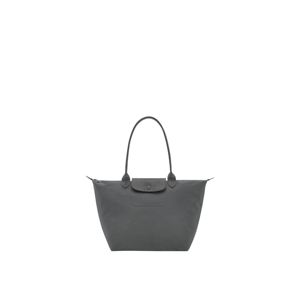 Longchamp حقيبة توت Le Pliage One L — رمادي فحمي