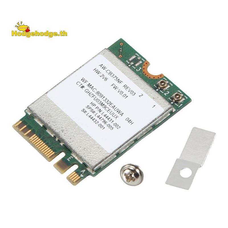 [Hodgeehodge]RTL8822CE 2.4G/5G การ์ดเครือข่ายไร้สายในตัว Gigabit บลูทูธ 5.1 NGFF M.2 การ์ด WiFi สําห