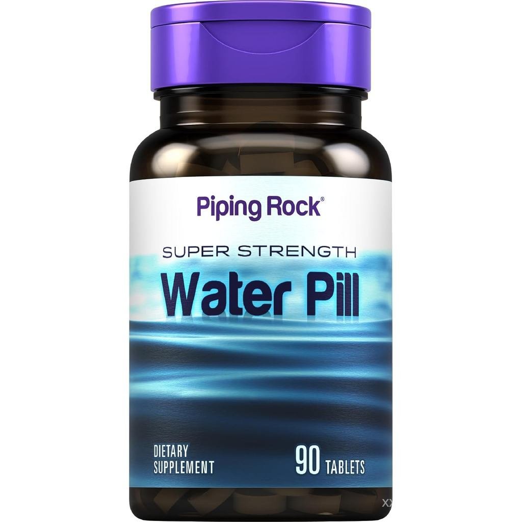 Piping Rock Water Pill สําหรับผู้ชายและผู้หญิง | 90 เม็ด