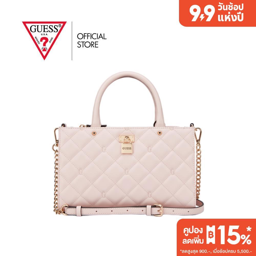 กระเป๋า Guess รุ่น LG198706 RAMONA SATCHEL สีชมพู