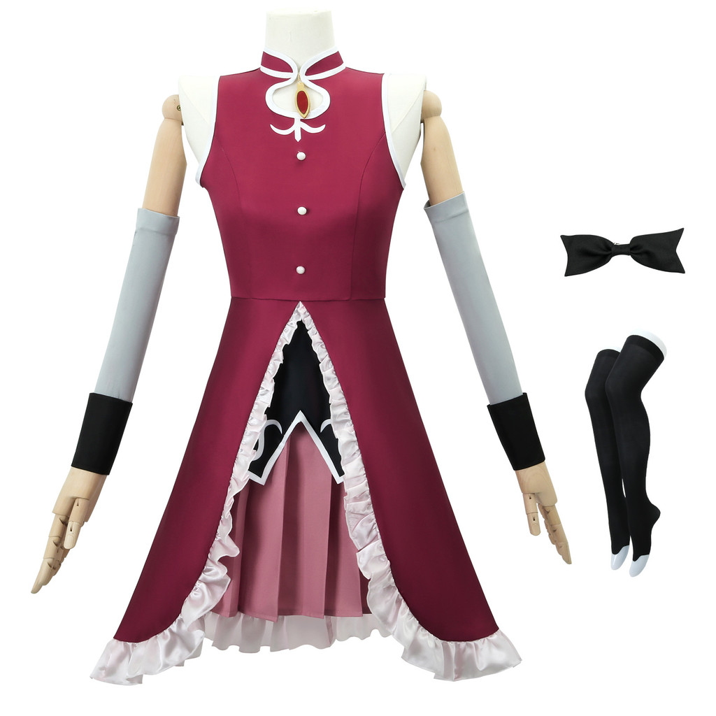 < Magical Girl Madoka > ชุดคอสเพลย์ของ Keiko Sakuragi/Keiko Sakuragi รุ่น 5BPU