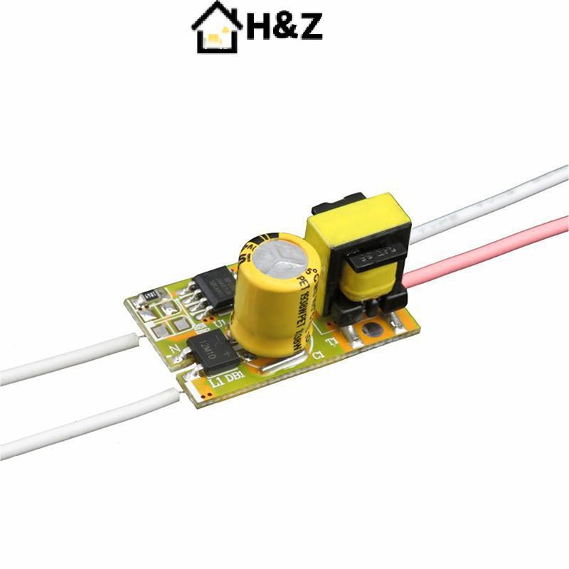 H & Z LED Driver 3-9W 3-18W 120mA และ 110mA แหล่งจ่ายไฟสําหรับไดร์เวอร์ LED Strip Light DIY Nice