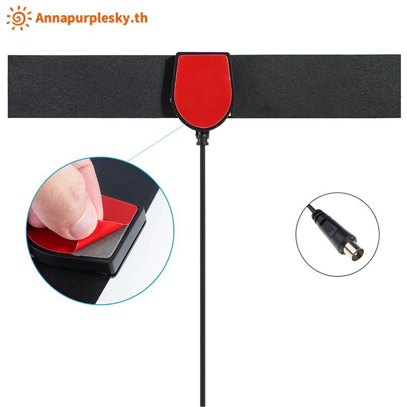 Annapursky 25 Mile Range Antenna TV Digital HD 4K Antena Digital Indoor HDTV รองรับ 1080p TH