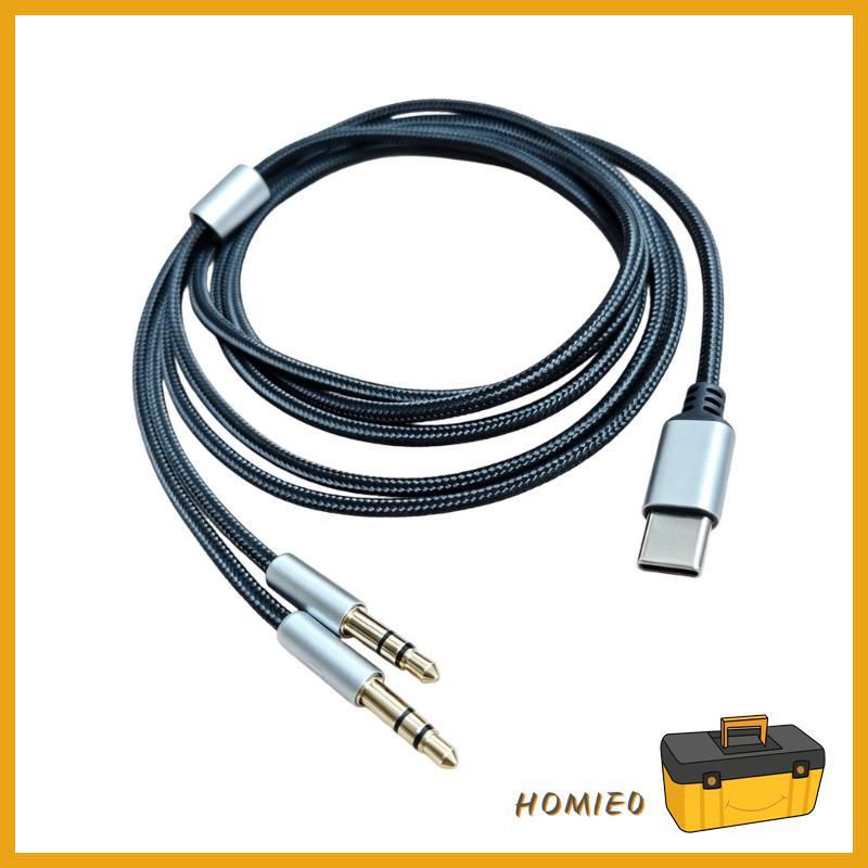 HOMIE0 สายหูฟัง Type C สําหรับ AH-D7200 AH-D600 AH-D9200 รุ่นหูฟัง