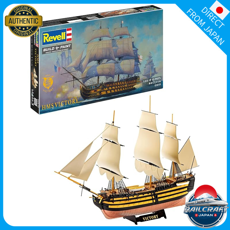 Revell Germany 1/450 Royal Navy HMS Victory Admiral Nelson's Flagship Model Kit 05819