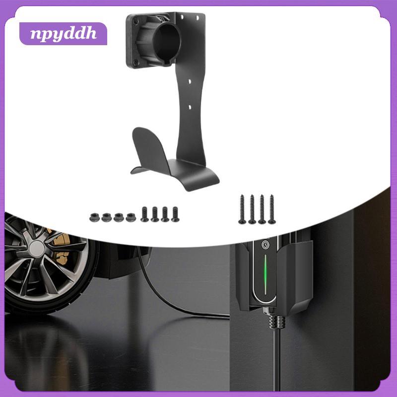 [npyddh] EV Charger Holder Professional สําหรับ J1772 Connector Cable Hanger Organizer