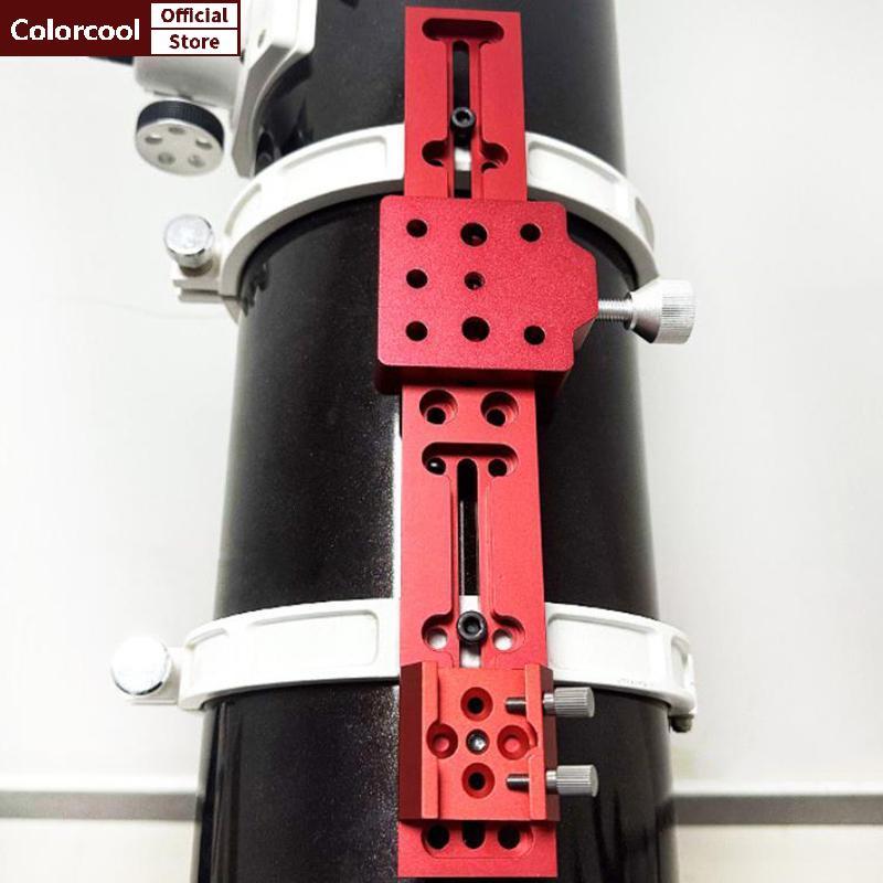 TH Dovetail Slot Clamp Mount Scope Base Universal 14 เกลียวสําหรับดาราศาสตร์ Stability HH