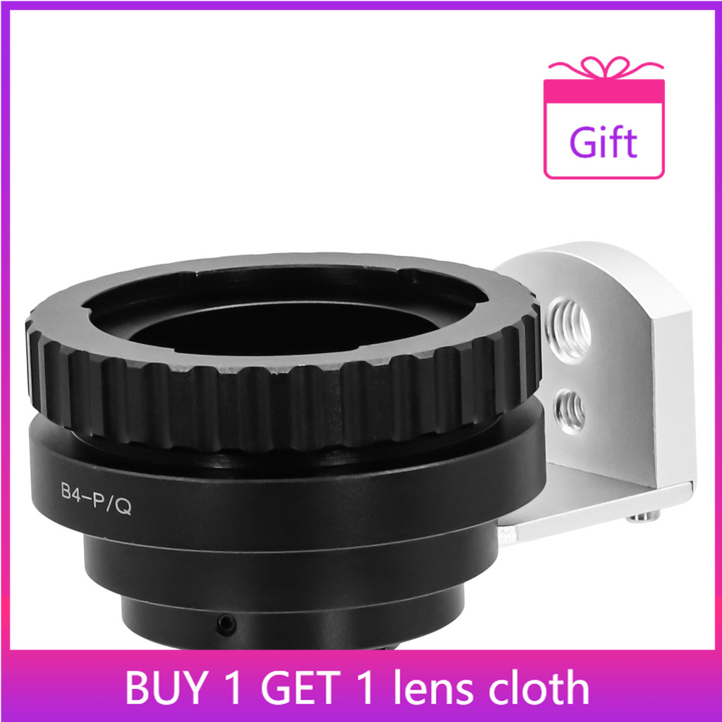 B4-PQ อะแดปเตอร์แหวนสําหรับ B4 2/3 "เลนส์และสําหรับ Pentax PK Q PQ P/Q Mount กล้อง Q10/Q7/Q-S1 เลนส์