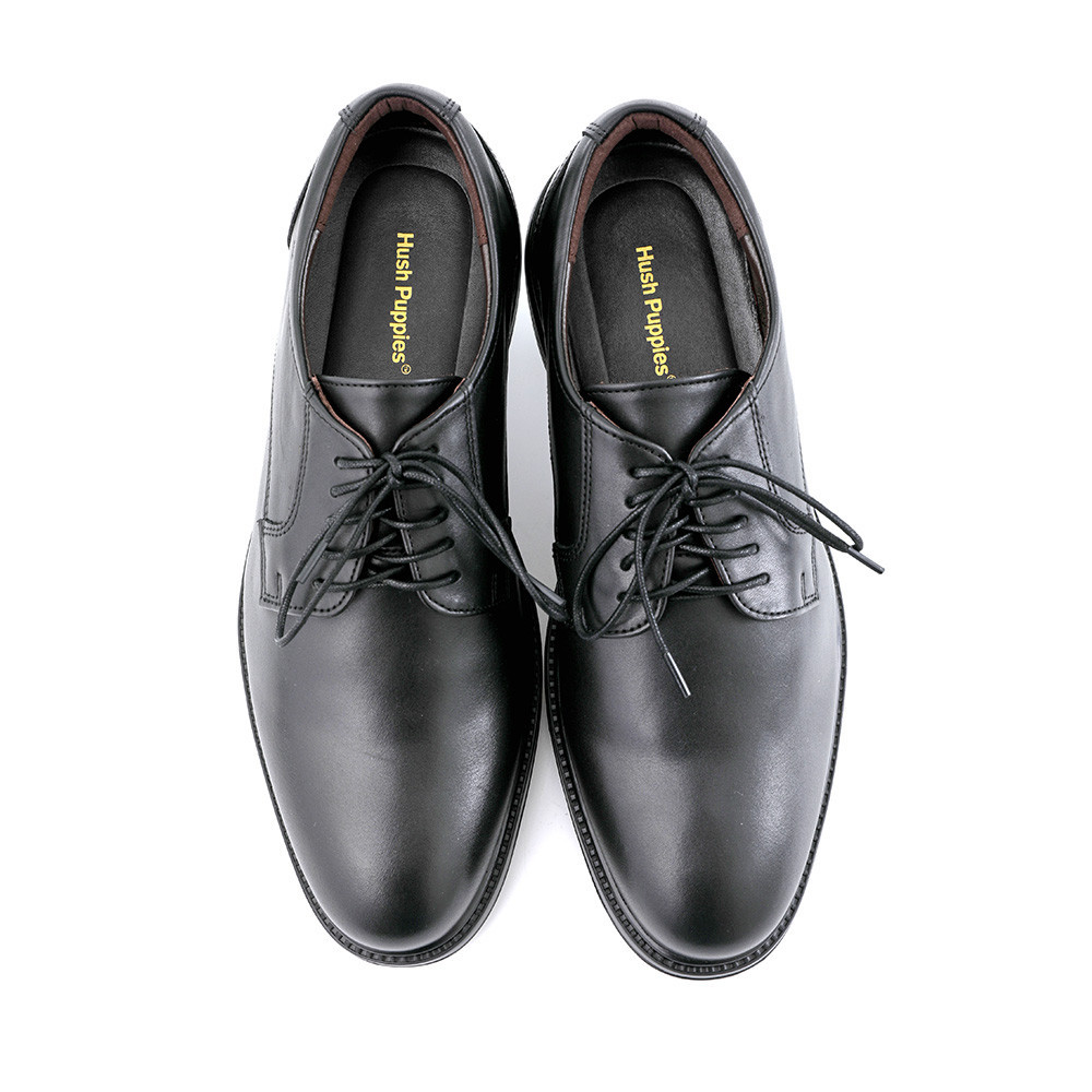 Hush Puppies حذاء رجالي رسمي جلد طبيعي — أسود — صورة 3