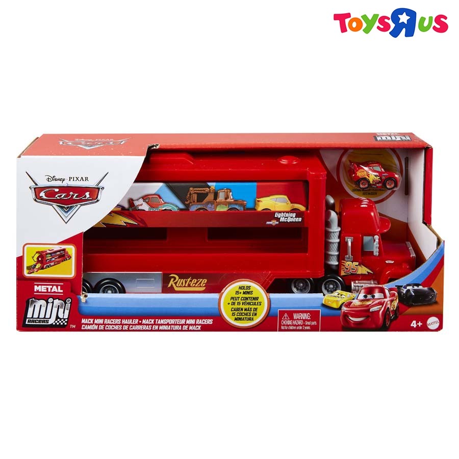 Cars شاحنة Mack Mini Racers Hauler