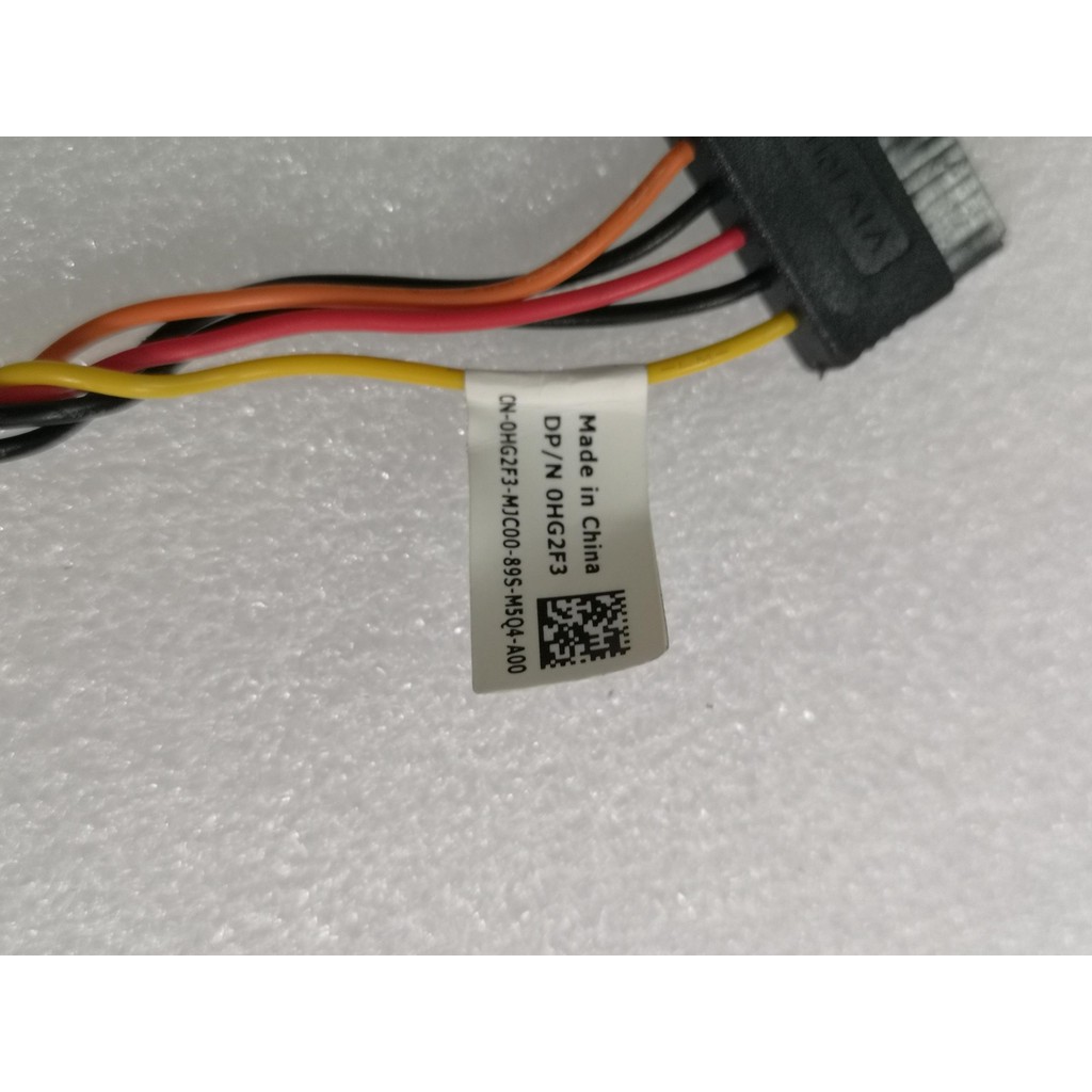 DELL DELL OptiPlex 3060 5060 7060SFF SATA ฮาร์ดไดรฟ์สายไฟ HG2F3