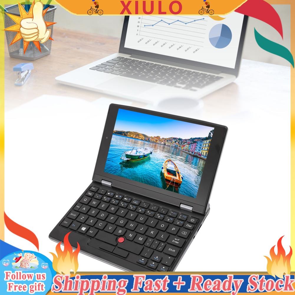 Xiulo XIULO -TH MINI PORTABLE LAPTOP หน้าจอสัมผัสขนาด 7 นิ้ว - DDR4L 12GB RAM 256GB SSD 10PRO สำหรับ