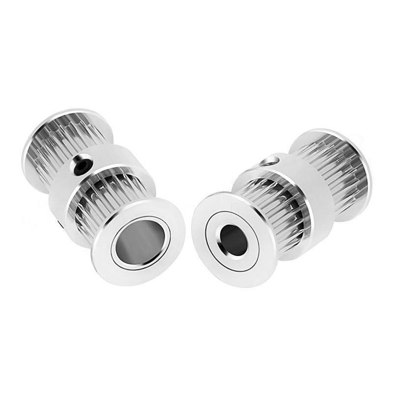 3D อุปกรณ์เสริมเครื่องพิมพ์ 2GT Double Head Conjoined Synchronous Pulley Pulley Pulley 20 เกียร์ล้อ 