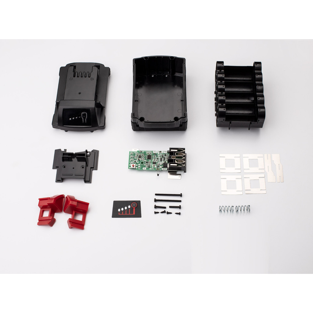 เปลี่ยนชุดแบตเตอรี่เครื่องมือ Mil Mil 18V 10 เซลล์ M18 18650 รูปแบบ