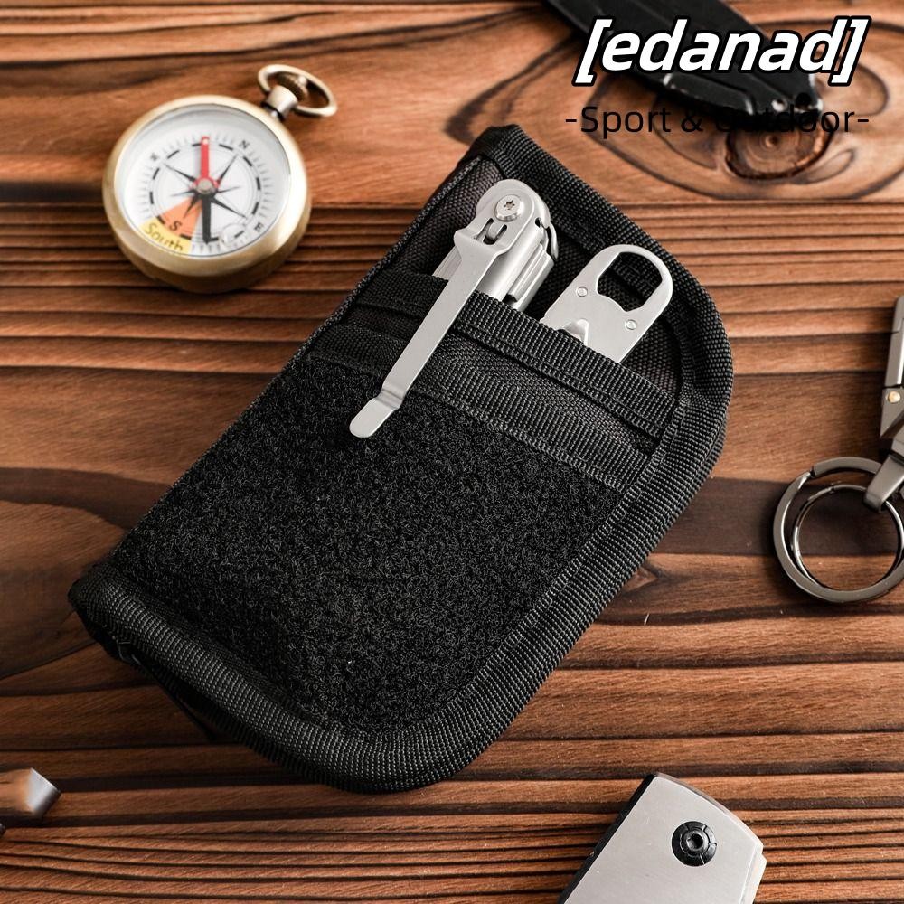 EDANAD EDC Tool Storage Bag, Portable Mini Credit Card Wallet Organizer, Nylon Multipurpose Sundries