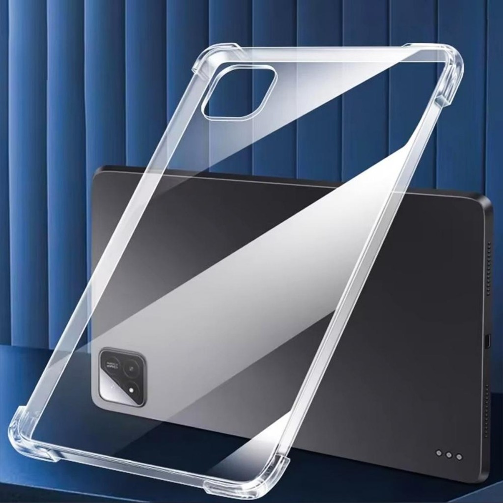 AK เคสแท็บเล็ต TPU ใสแบบนิ่ม For Xiaomi Pad 5 6 7 Pro 11 Pro 12.1 2 2025 SE 8.7 ปลอกซิลิโคนใสกันกระแทกป้องกันการตก - รูปที่ 6