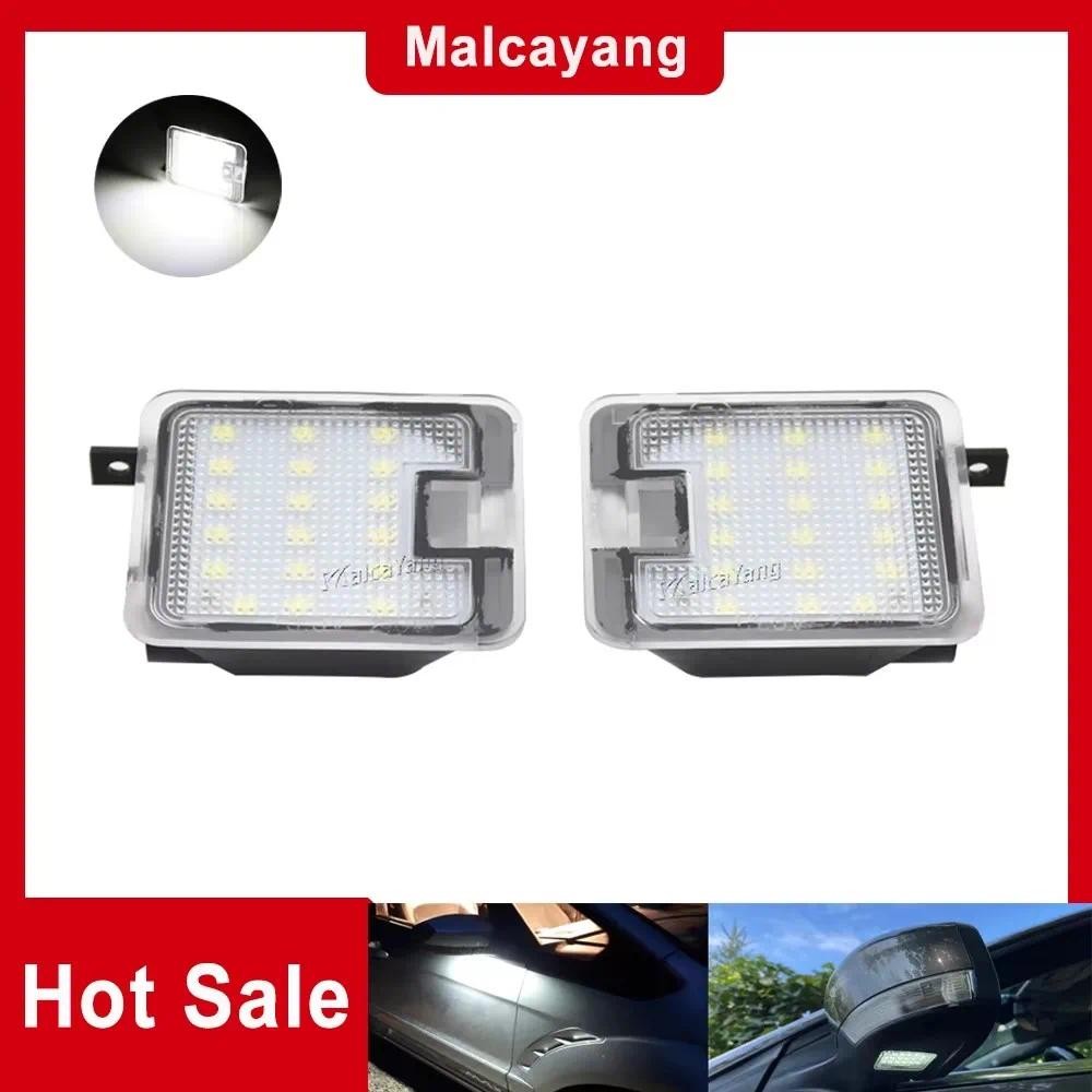 กระจกมองข้าง Puddle Light สําหรับ Ford C-Max MK2 Galaxy WA6 Grand Focus MK3 Kuga MK1 Escape Mondeo S
