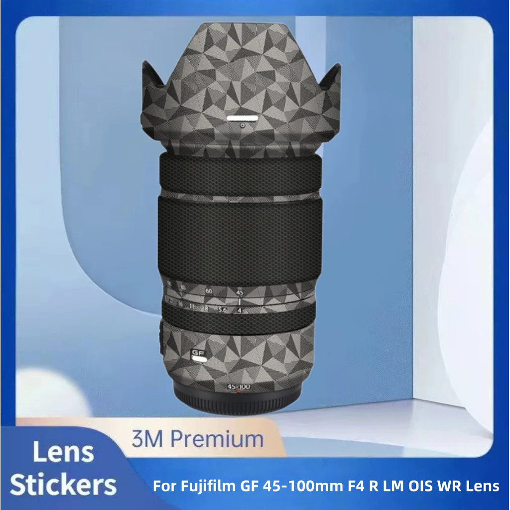 สําหรับ Fuji Fujifilm GF 45-100 มม.F4 R LM OIS WR Anti-Scratch กล้องสติกเกอร์ Coat Wrap ป้องกันฟิล์ม