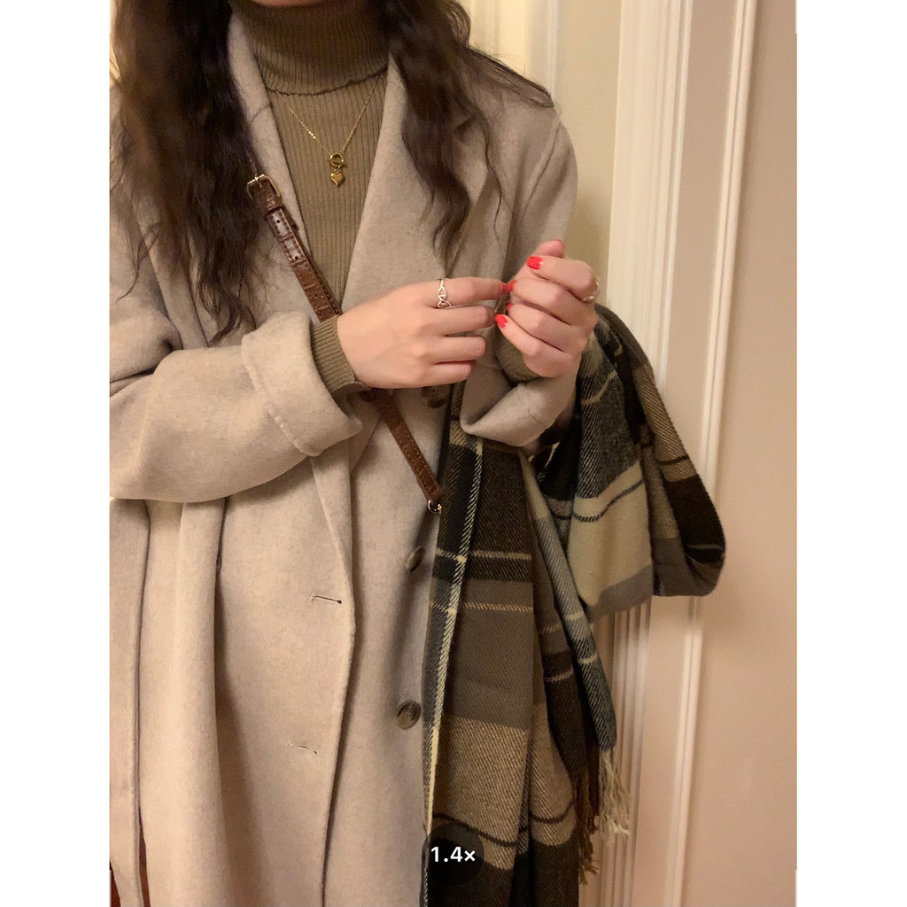 เสื้อคอเต่าสำหรับผู้หญิงจาก.FCY Studio ในสไตล์เกาหลีใหม่สำหรับฤดูใบไม้ร่วงปี 2021