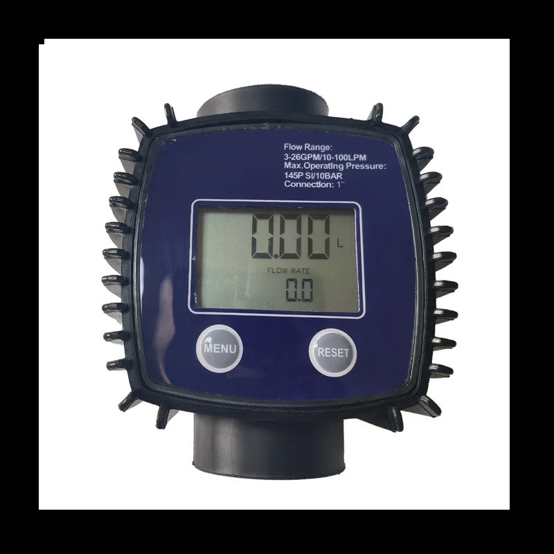 Turbine น้ํามันการใช้ Flow Meter K25 Water Flow Meter LCD Flow Meter Pipeline Liquid Flow Meter Sens