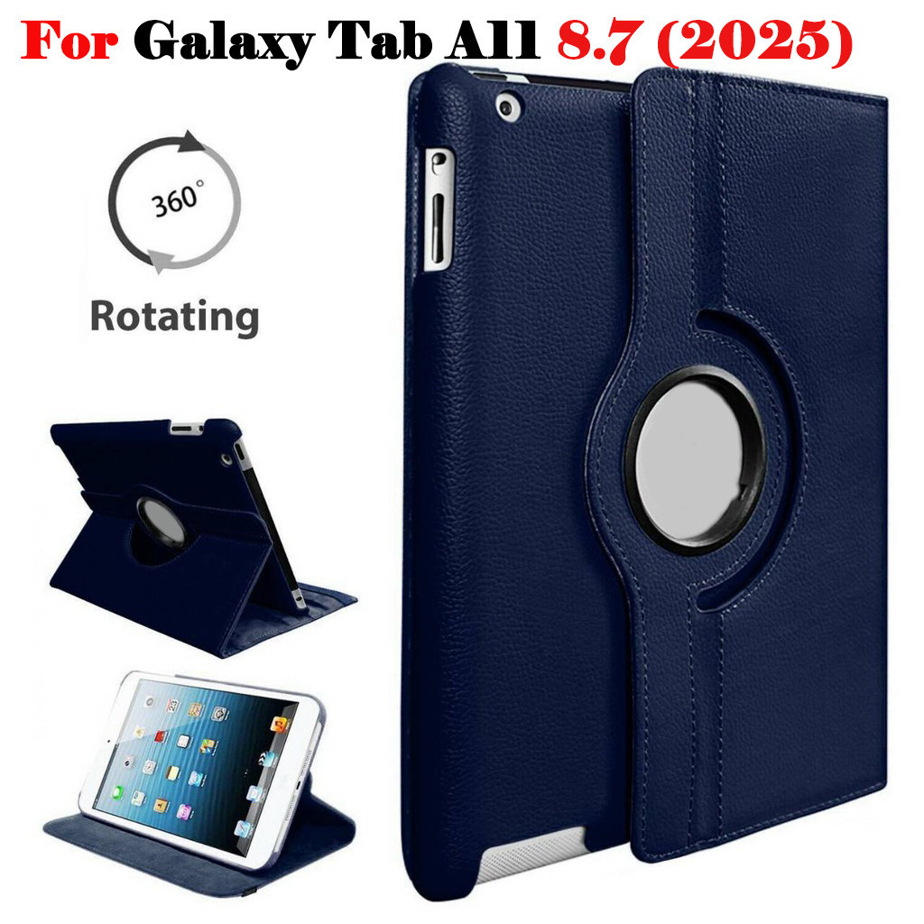 เคส ปรับองศาได้360 องศา สำหรับ Samsung Tab A11 Plus 2025 Tab A9 Plus A9Plus S10 S9 S7 S8 FE S9FE A7lite เคสหนัง เคสหมุน