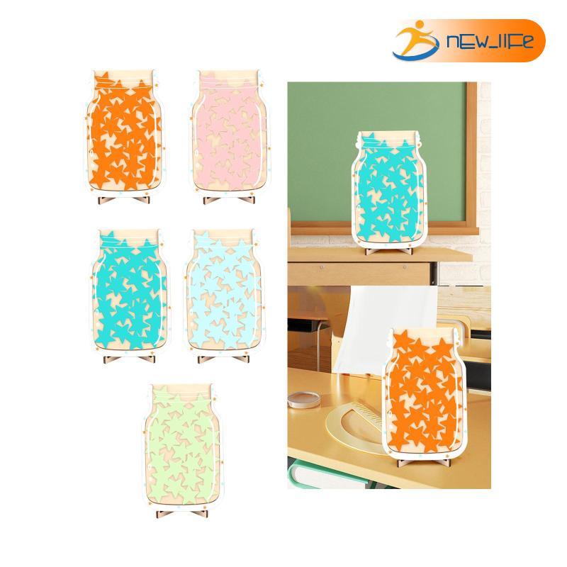 [Shiwaki5] Star Incentive Jar Reward System ของขวัญ Positive Beahavior Jar เครื่องประดับสําหรับตอบสน