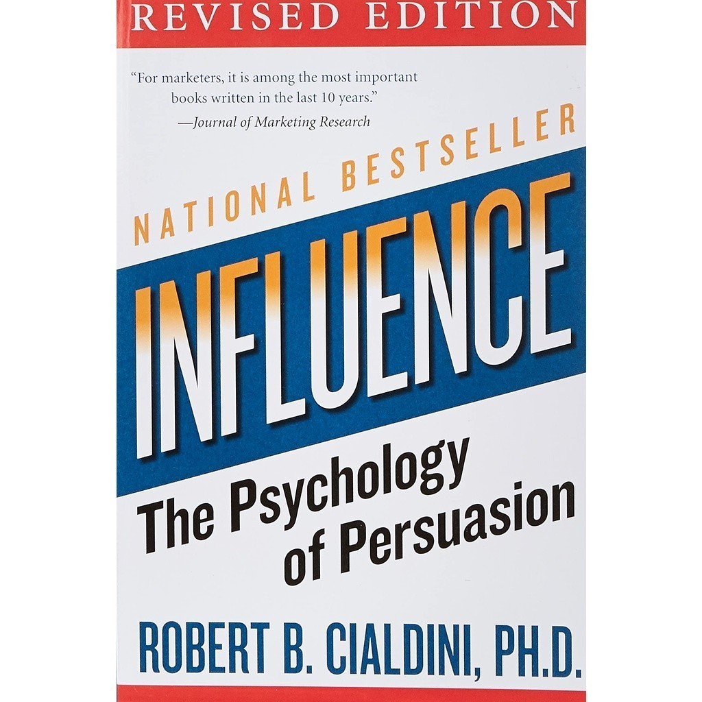 หนังสือ UPDATED & REVISED EDITION Influence: จิตวิทยาแห่งความผิดหวัง โดย Robert B. อินทรีย์็ด